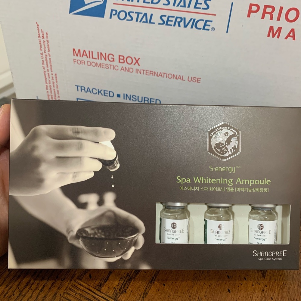 SHANGPREE S energy Spa Whitening Ampoule
